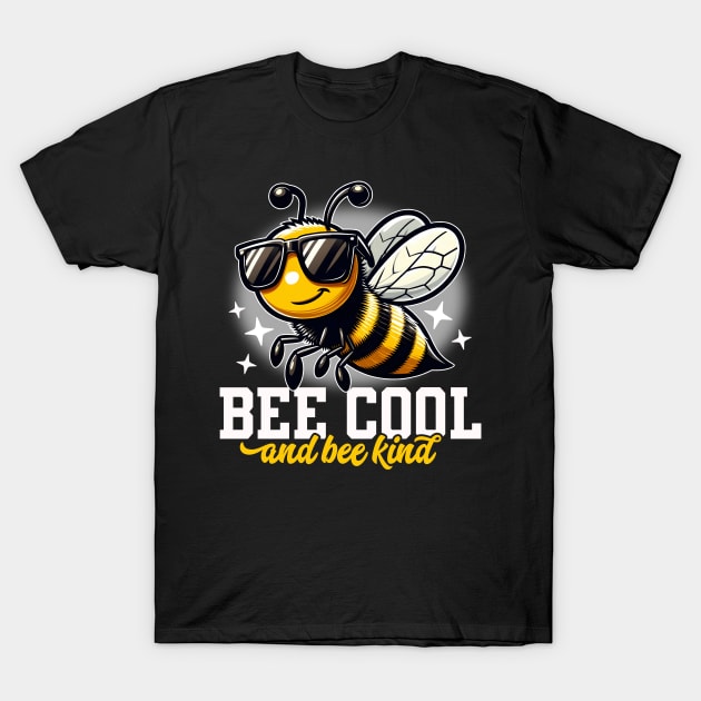 Bee Cool and Bee Kind T-Shirt by DetourShirts